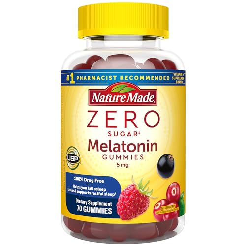 MELATONIN 5MG ZERO SUGAR GUMMIES 70 NM
