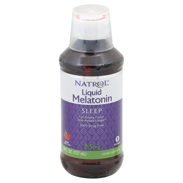 MELATONIN 2.5 MG LIQUID 8 OZ NATROL
