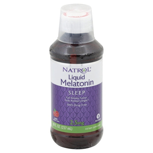 MELATONIN 2.5 MG LIQUID 8 OZ NATROL