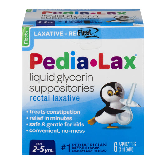 FLEET PEDIA LAX LIQ GLYCERIN SUPP APPL 6