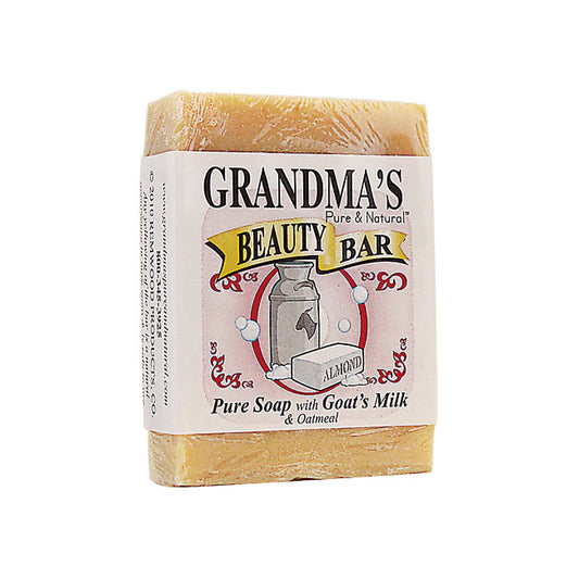 GRANDMAS BEAUTY BAR OATMEAL/ALMOND 4 OZ