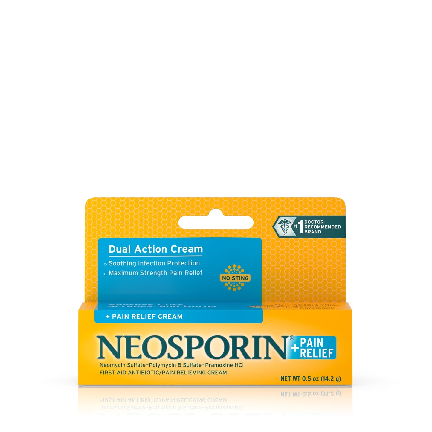 NEOSPORIN + CREAM MAXIMUM STRENGTH 1/2 OZ