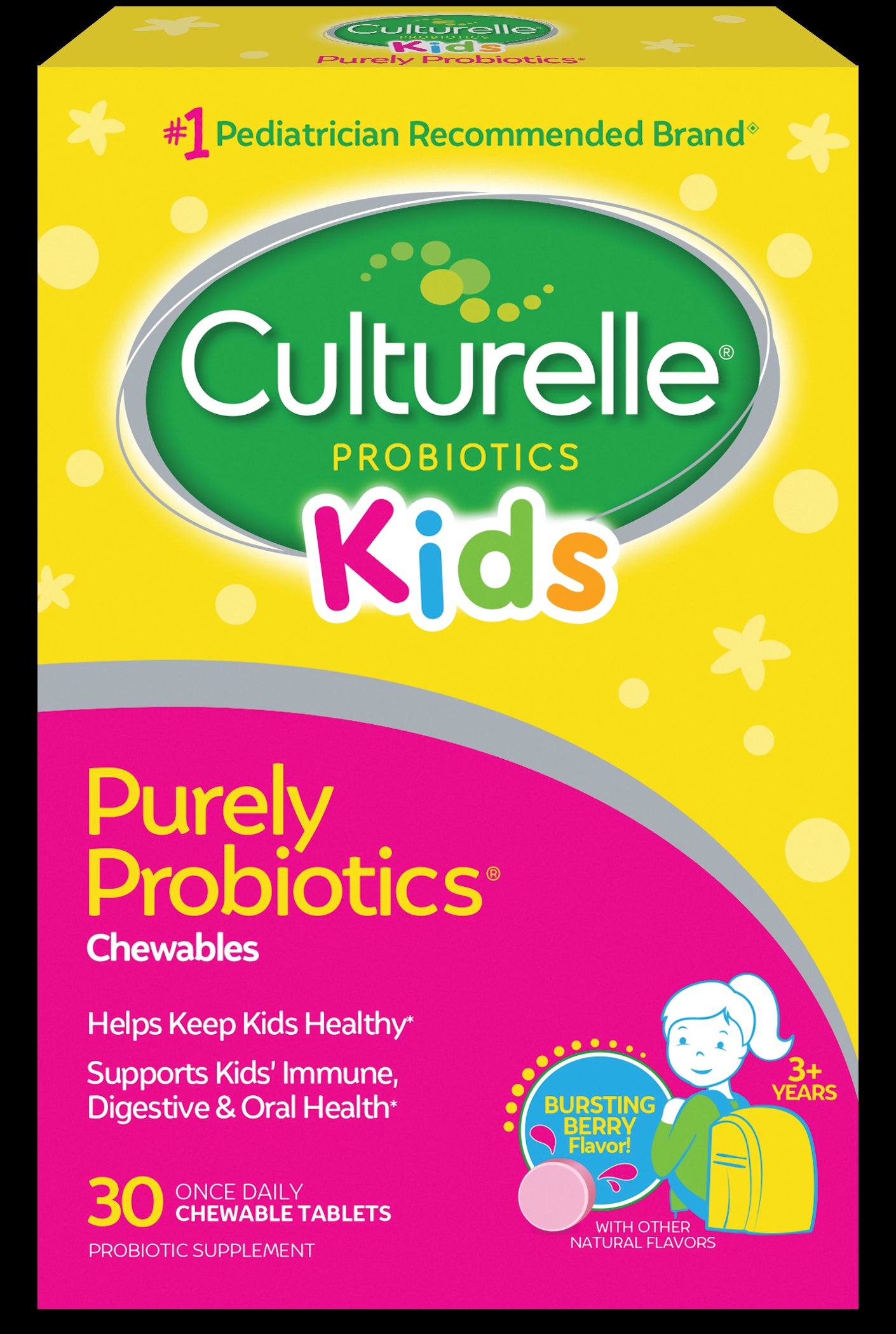 CULTURELLE KIDS CHEWABLE 30