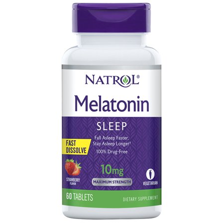 MELATONIN FAST DISSOLVE TAB 10 MG 60