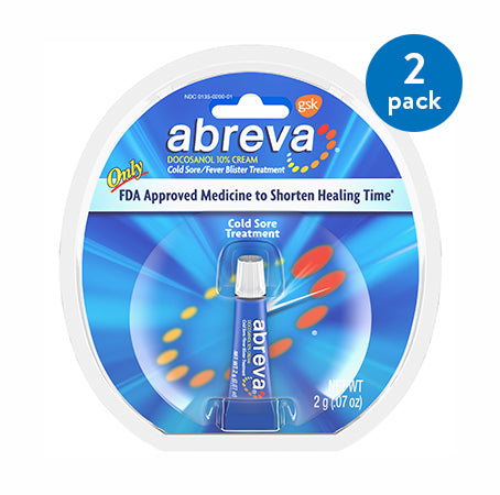 ABREVA COLD SORE/ BLISTER CREAM 2 GM