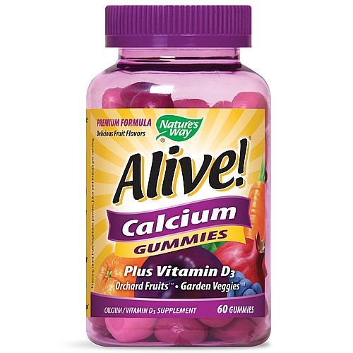 ALIVE CALCIUM GUMMIES 60