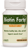 BIOTIN FORTE EXTRA STRENGTH TAB 5MG 60