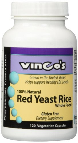 RED YEAST RICE CAP 1200 MG 120 VINCO