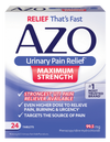 AZO URINARY PAIN RELIEF MAX STRENGTH TAB 24