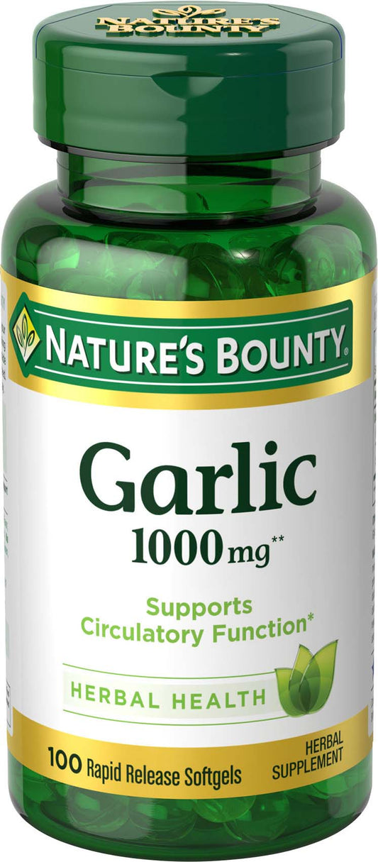 GARLIC SOFTGEL ODORLESS 1000 MG 100 NB 12326
