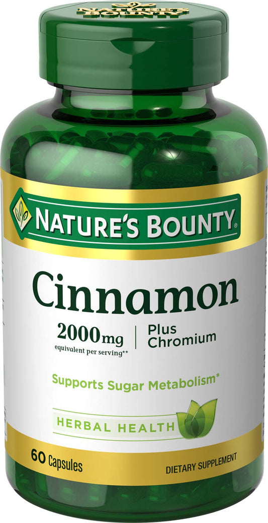 CINNAMON 2000 + CHROMIUM 400 CAP NB 15061