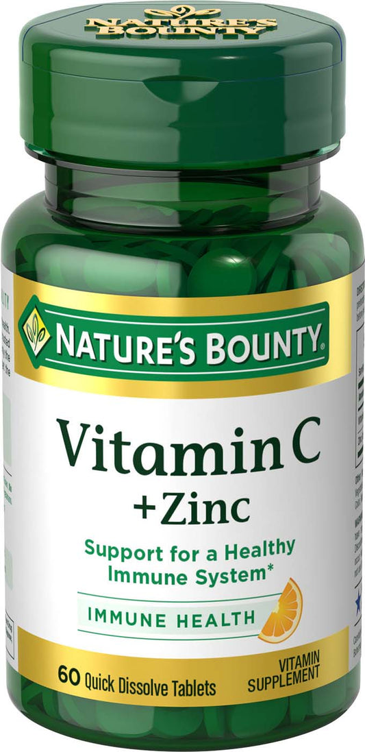 VIT C PLUS ZINC TAB 60 NB 55393