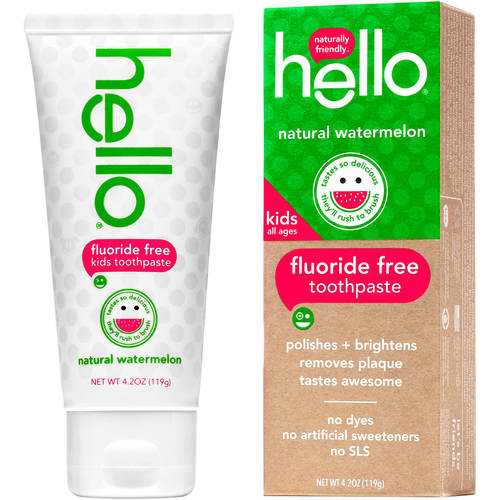 HELLO TOOTHPASTE NATURAL WATERMELON 4.2 OZ CG