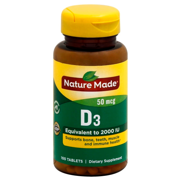 VITAMIN D3 TAB 2000 IU 100 NM 2673