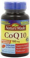 CO Q-10 SOFTGEL 100 MG 20% BONUS 72 NM 2613