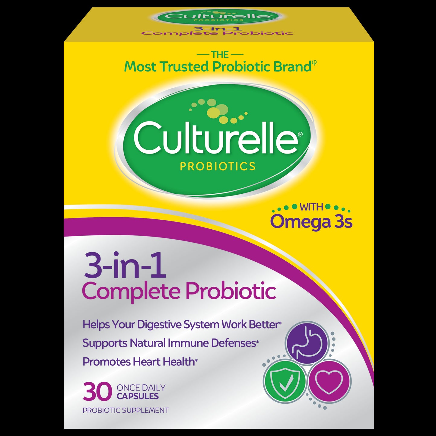CULTURELLE PRO WELL 3 IN 1 CAP 30