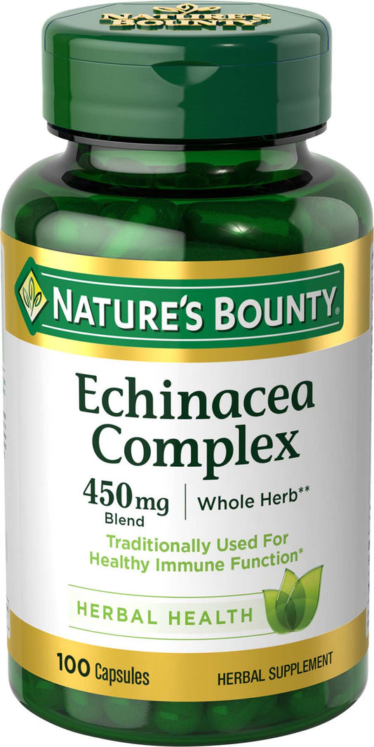 ECHINACEA ELDERBERRY CAP 100 NB