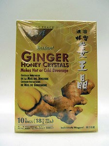 GINGER HONEY CRYSTALS TEA SACHETS 10
