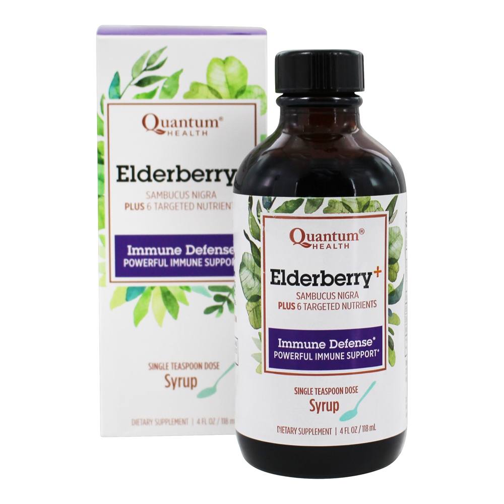 ELDERBERRY + DEFENSE FORMULA SYRUP 4 OZ