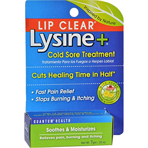 LIPCLEAR LYSINE PLUS COLD SORE TREATMENT 7 GM
