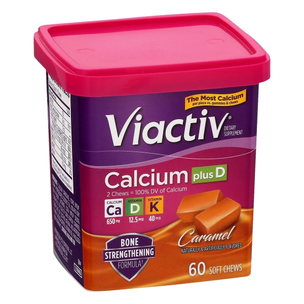 VIACTIV SOFT CALCIUM CHEW CARAMEL 60