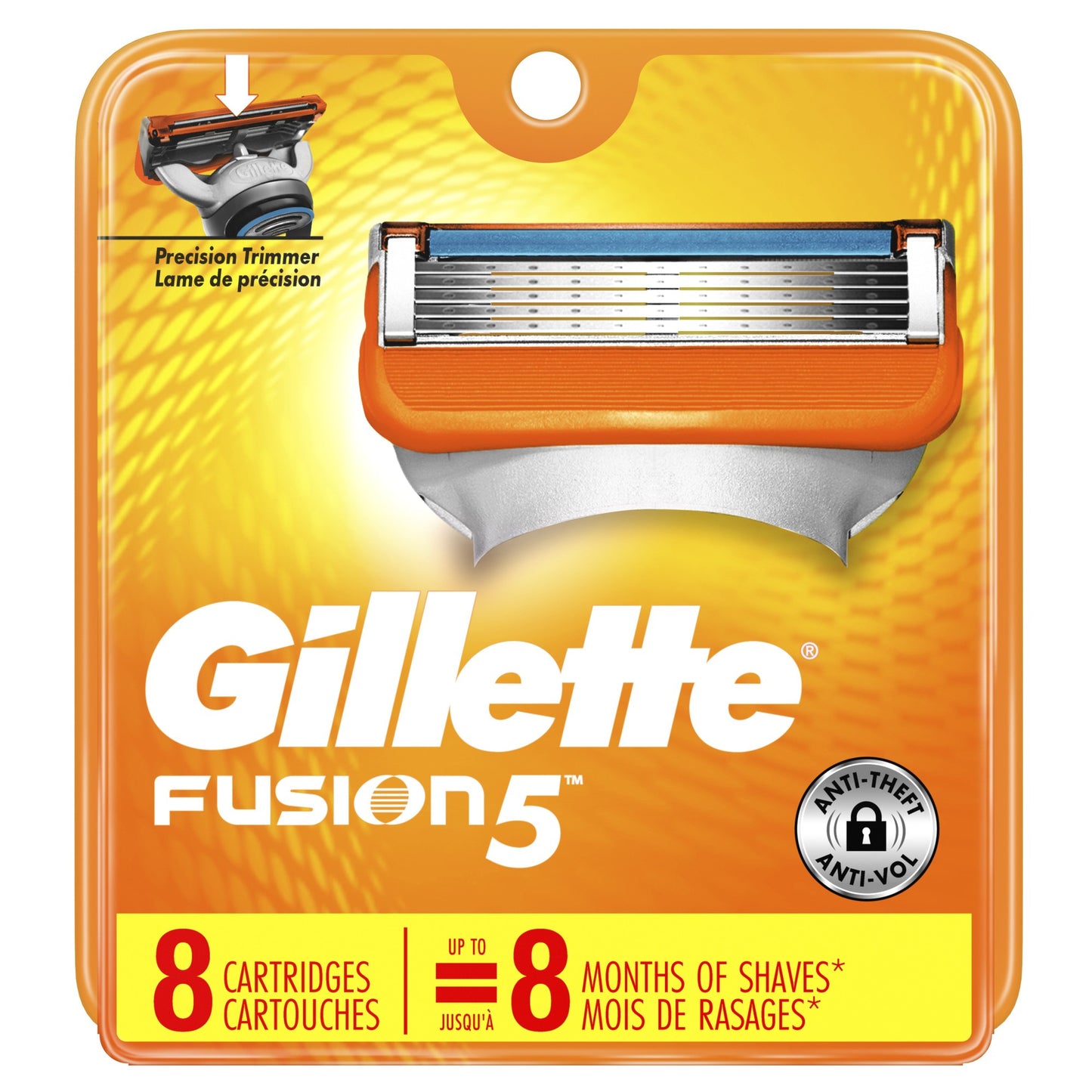 GILLETTE FUSION 5 CARTRIDGE 8
