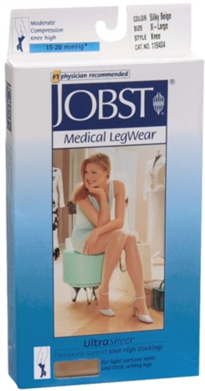 KNEE HIGH 15-20 U/SHEER CT NATURAL XL
