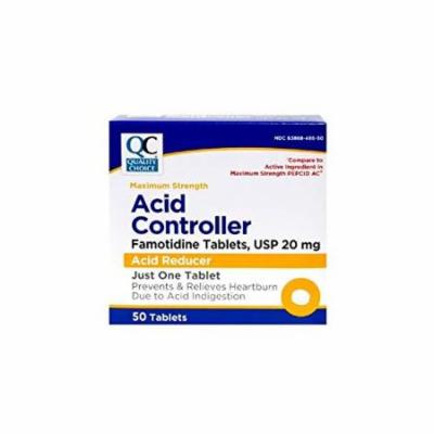 QC ACID CONTROLLER MAX STRENGTH TAB 20 MG 50