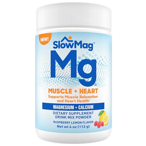 SLOWMAG MUSCLE & HEART POWDER 4 OZ