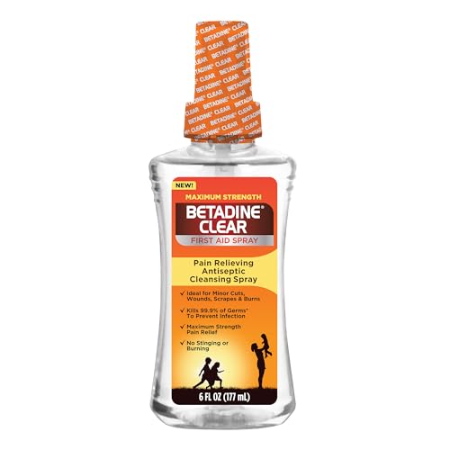 BETADINE CLEAR SPRAY 6 OZ