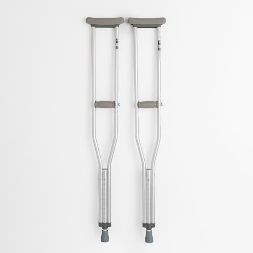 CRUTCH ALUMINUM ADULT 5'2"-5'10" PROBASICS PR