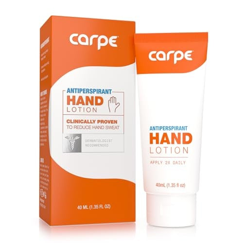 CARPE SWEAT ABSORBING HAND LOTION 1.35 OZ