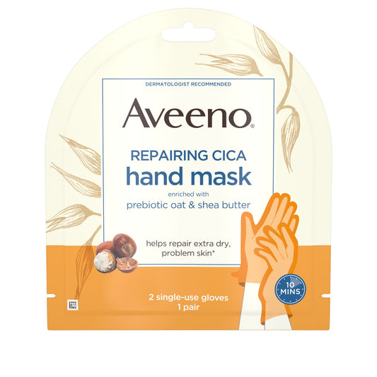 AVEENO HAND MASK 2 SINGLE USE GLOVES 1 PAIR