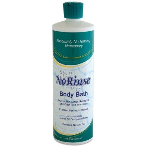 NO RINSE BODY BATH BOTTLE 16 OZ