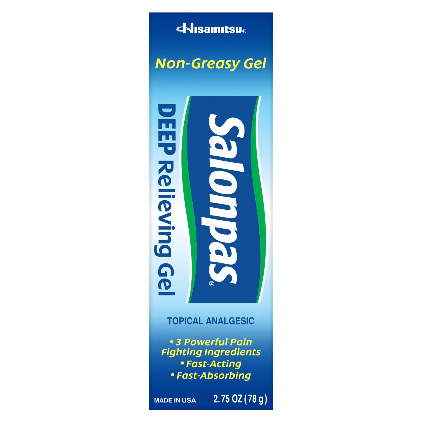 SALONPAS DEEP PAIN RELIEVING GEL 2.75 OZ