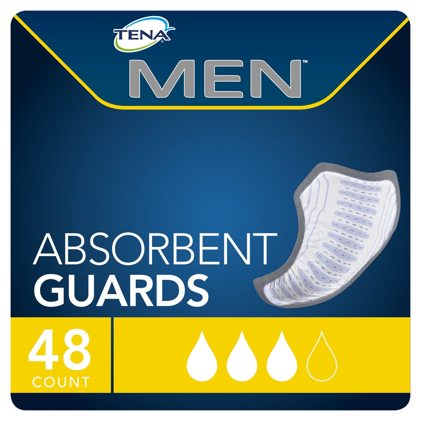 TENA PROTECTIVE GUARDS MEN MODERATE 48