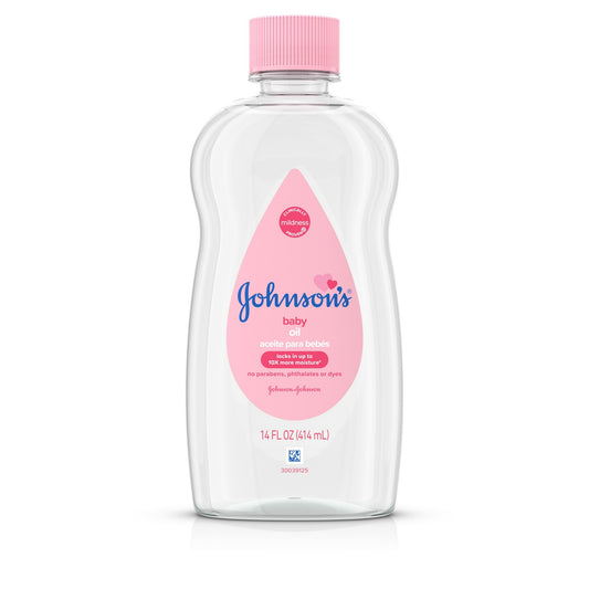 J&J BABY OIL 14 OZ