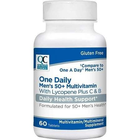 QC ONE DAILY MEN 50+ TAB 60