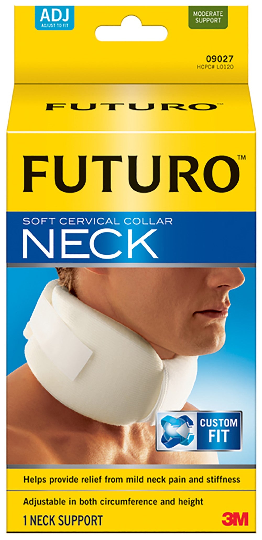 CERVICAL COLLAR FOAM 2.5-5" OSFM 11-20" FUT
