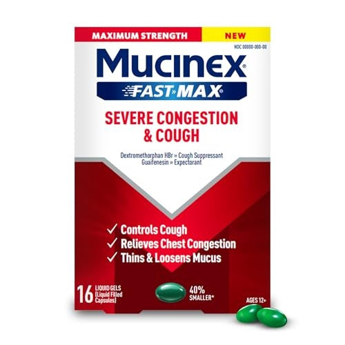 MUCINEX FAST MAX LIQ GELS SEV COUGH & CONG 16
