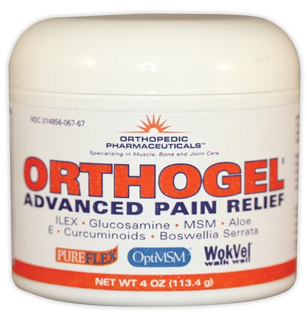 ORTHOGEL PAIN RELIEF GEL JAR 4 OZ