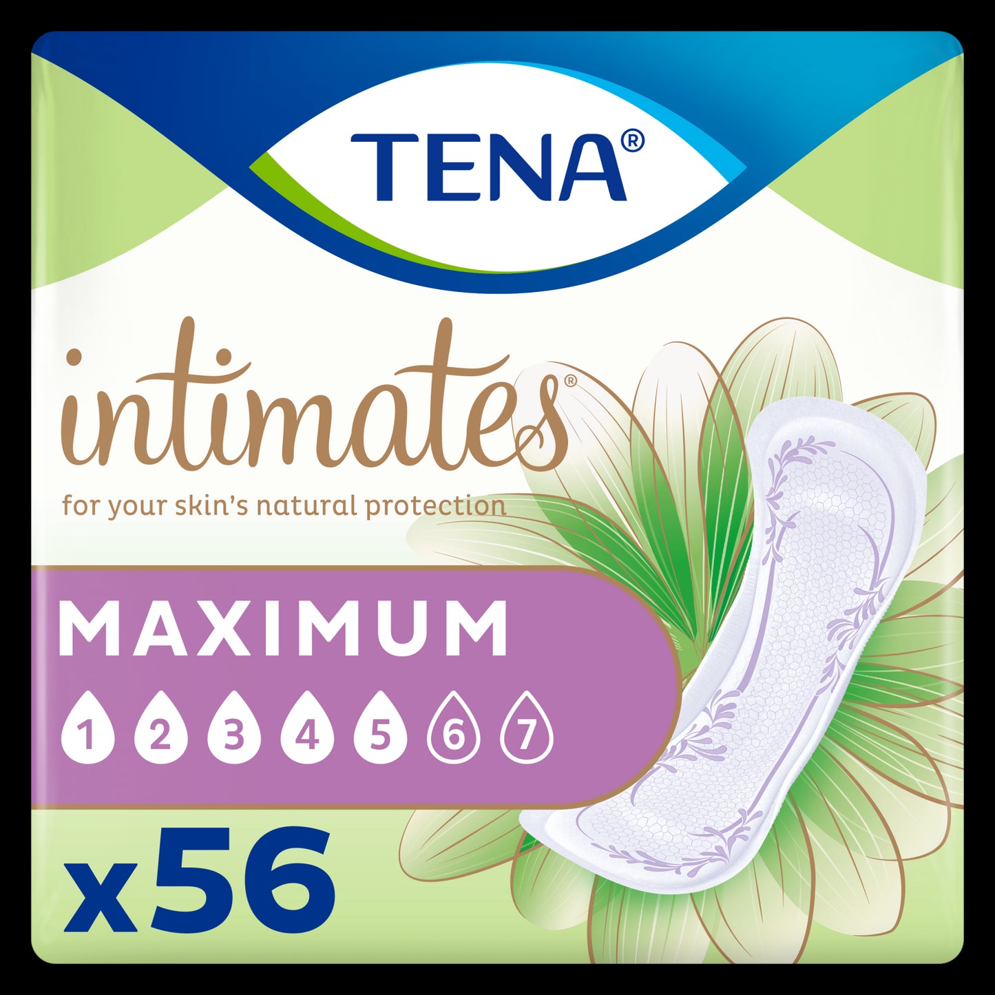 TENA SERENITY PADS HEAVY REGULAR 56