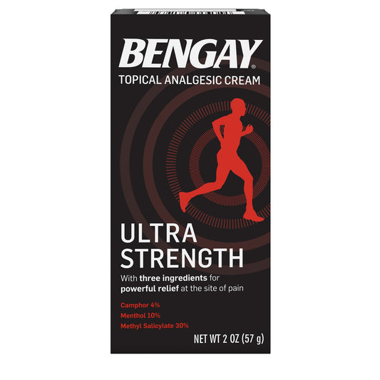 BENGAY CREAM ULTRA STRENGTH MEDIUM 2 OZ