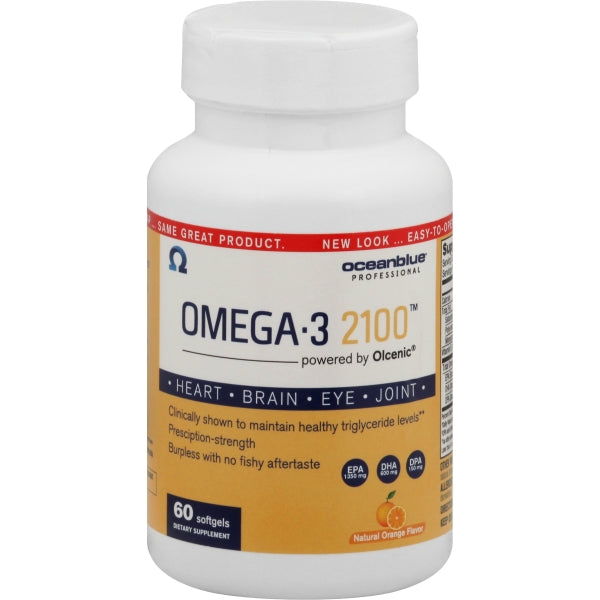 OCEANBLUE PROF OMEGA 3 2100 MG S/GEL 60