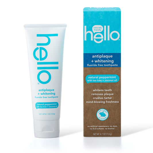 HELLO TOOTHPASTE ANTIPLAQUE + WHITENING 4. CG