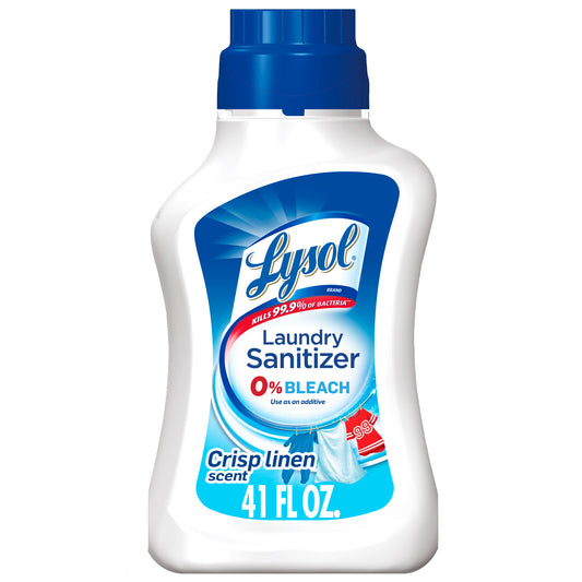 LYSOL LAUNDRY SANITIZER CRISP LINEN 41 OZ