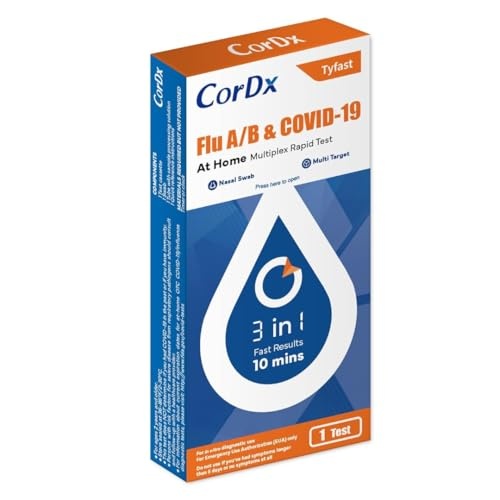 CORDX FLU A/B & COVID-19 AT HOME TEST 1