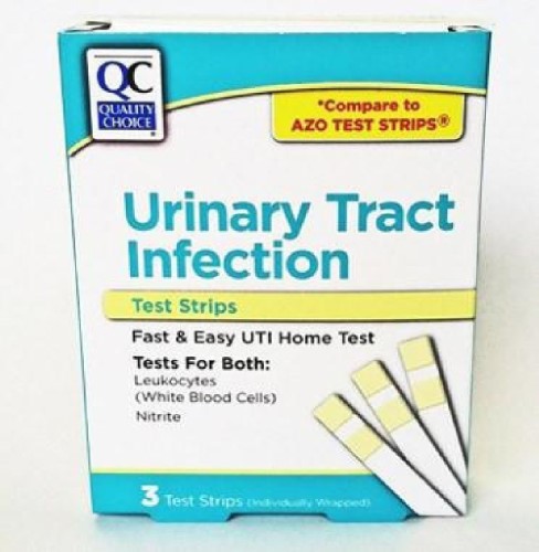 QC URINARY TRACT INFECTION TEST STRIP 3
