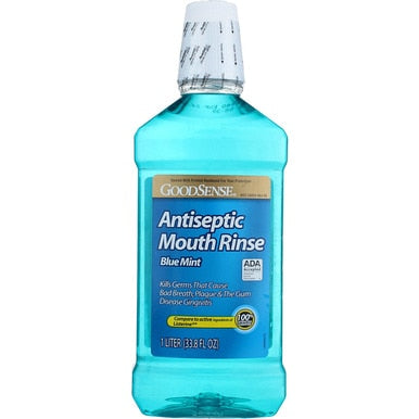 GS ANTISEPTIC MOUTHRINSE BLUE MINT 33.8 OZ