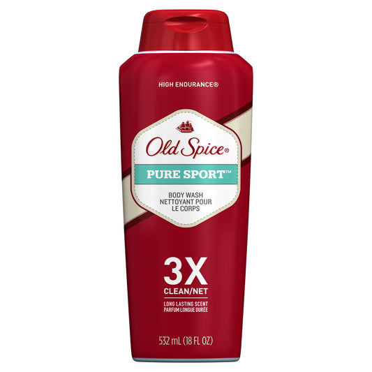 OLD SPICE HIGH ENDURANCE B/WASH P/SPORT 18 OZ